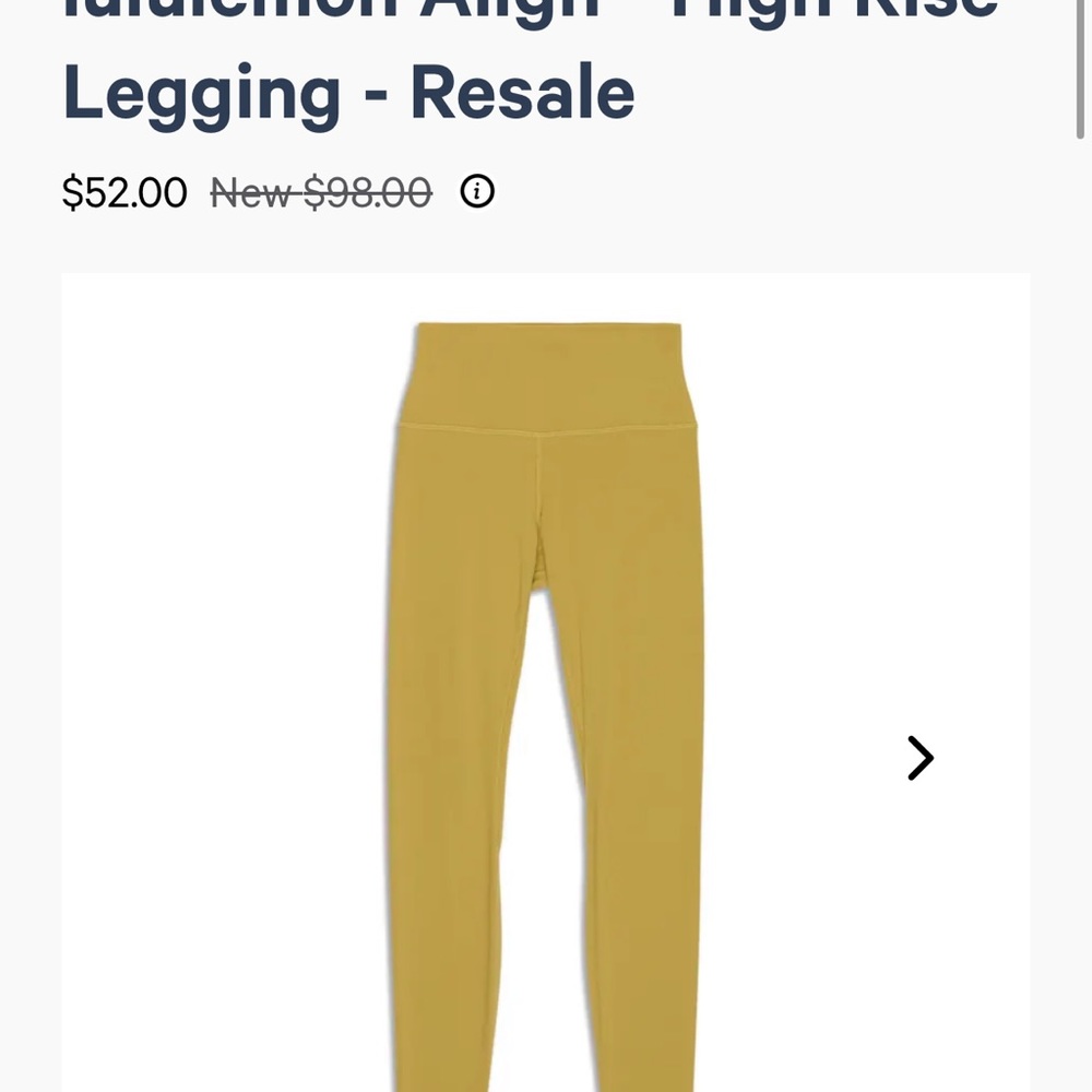 Lululemon align leggings